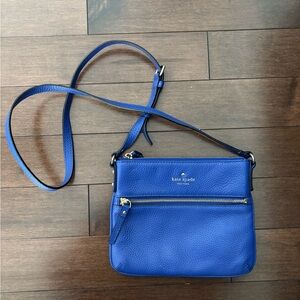 Kate Spade Royal Blue Crossbody Bag